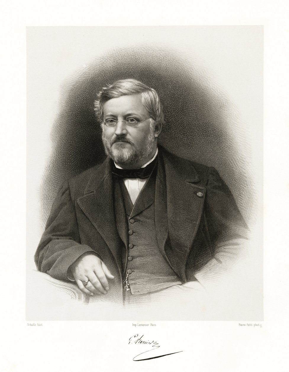 Charles Alphonse Leon Renier, 1865-66 de Schultz
