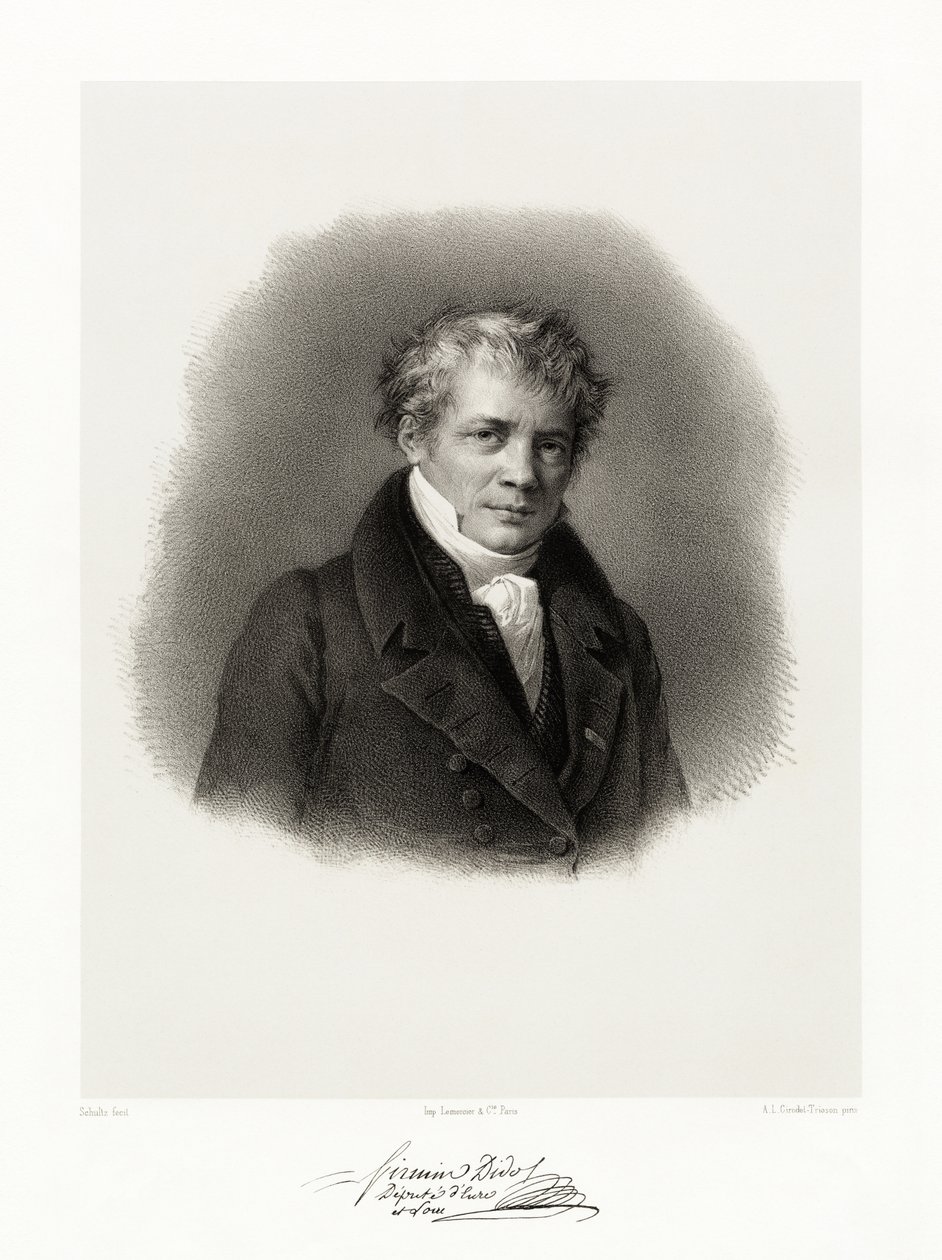 Firmin Didot, 1865-66 de Schultz