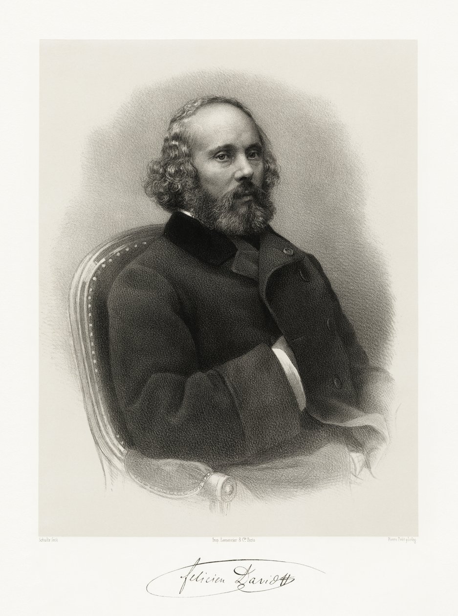 Félicien David, 1865-66 de Schultz