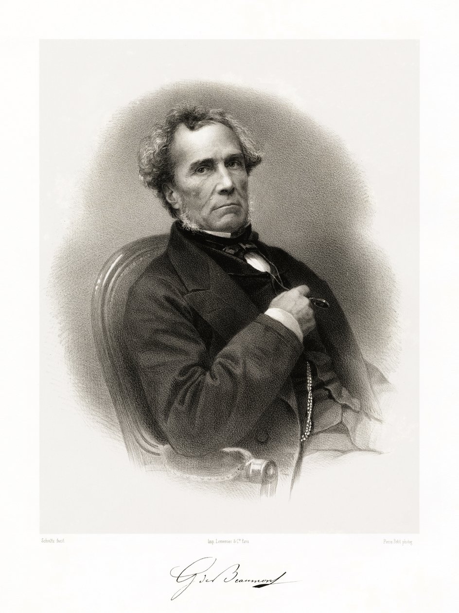 Gustave de Beaumont, 1865-66 de Schultz