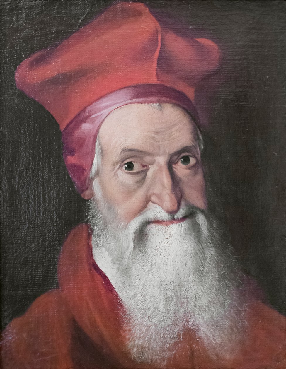 Retrato do cardeal Domenico Morone de Scipione (1550 98) Pulzone
