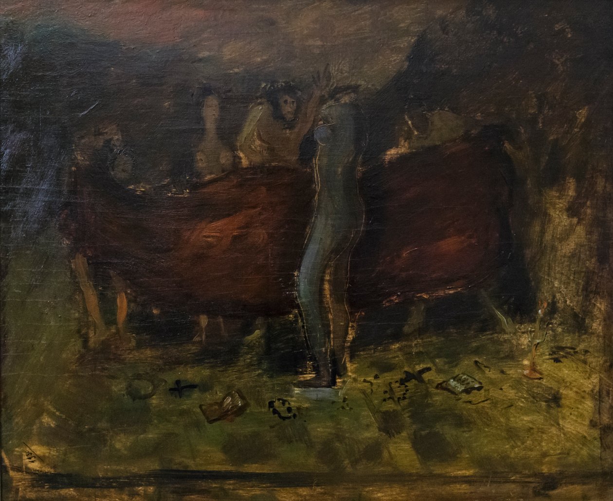 Eva, cena apocalíptica 1930 de Scipione Gino Bonichi