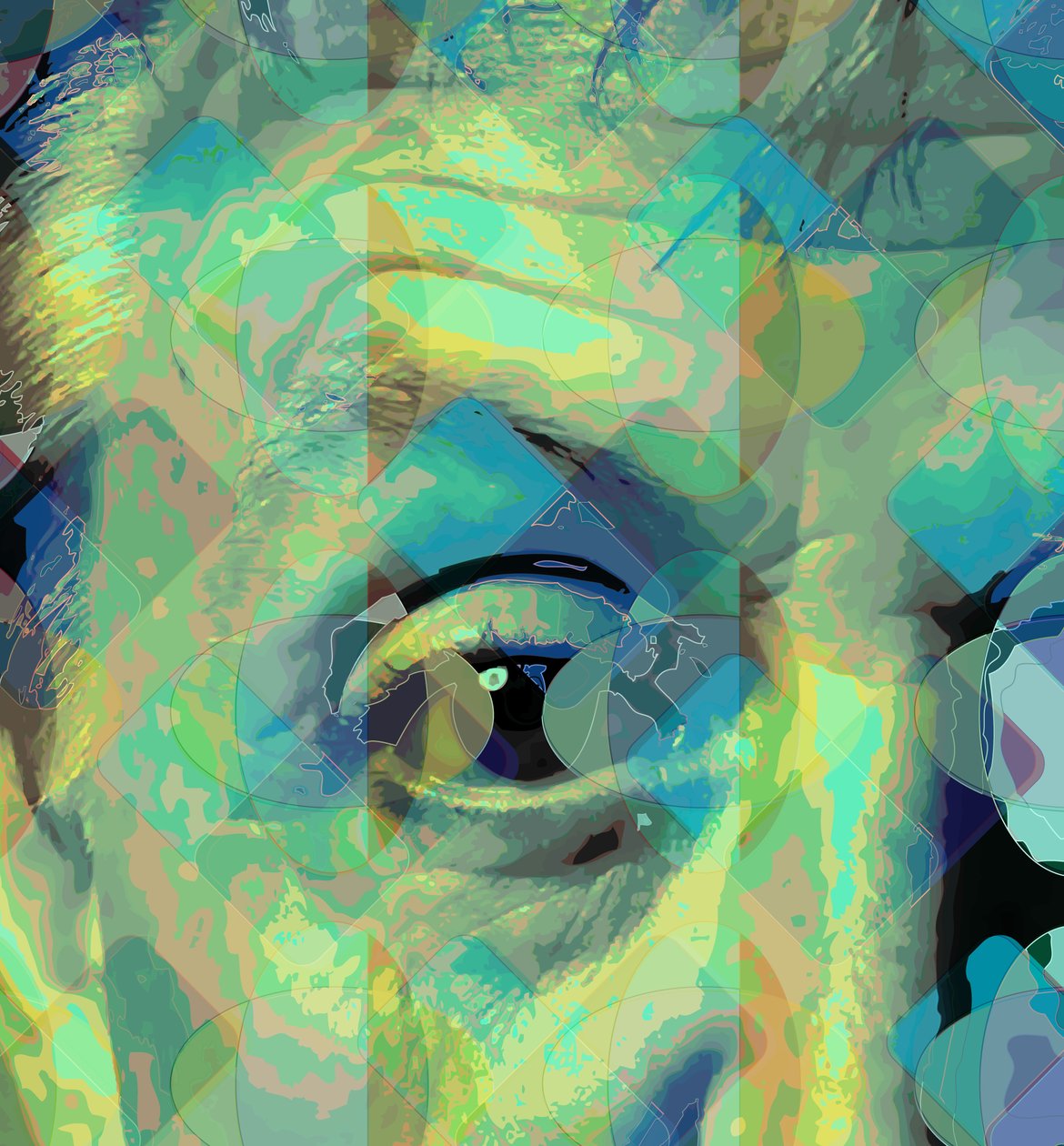 Olho de McCartney, 2013 (digital) de Scott J. Davis