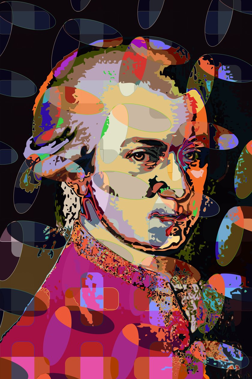 Wolfgang Amadeus Mozart (digital) de Scott J. Davis