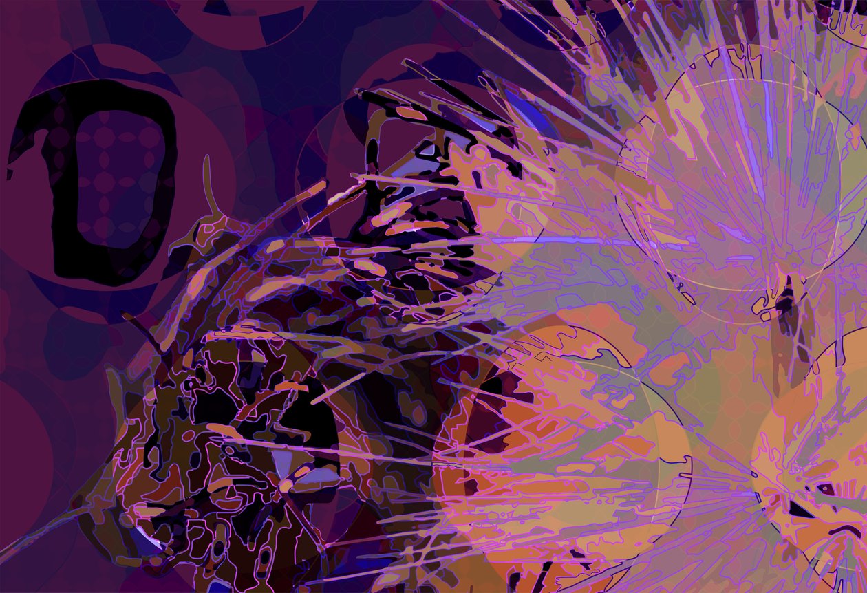 Artichoke_abst_horz10 (digital) de Scott J. Davis