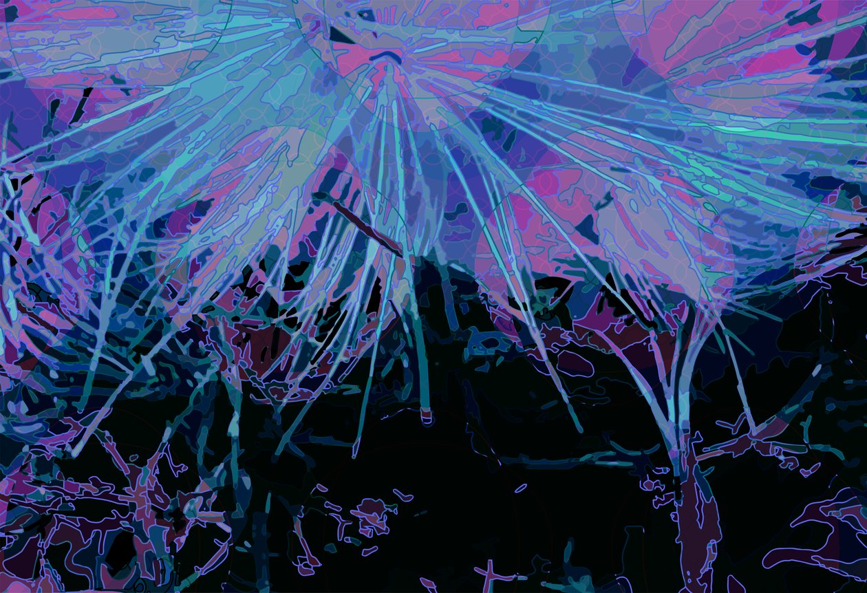 Artichoke_abst_horz1 (digital) de Scott J. Davis