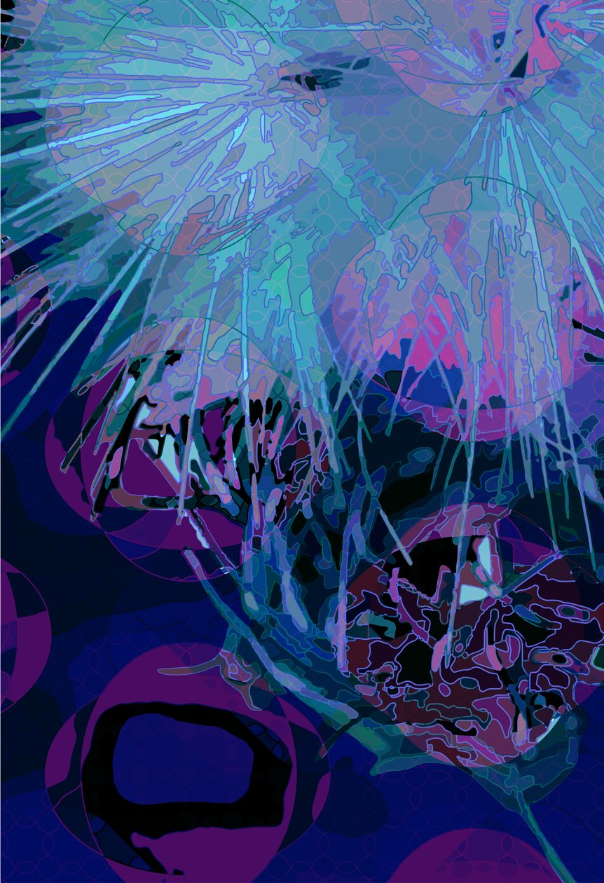 Artichoke_abst_vert9 (digital) de Scott J. Davis