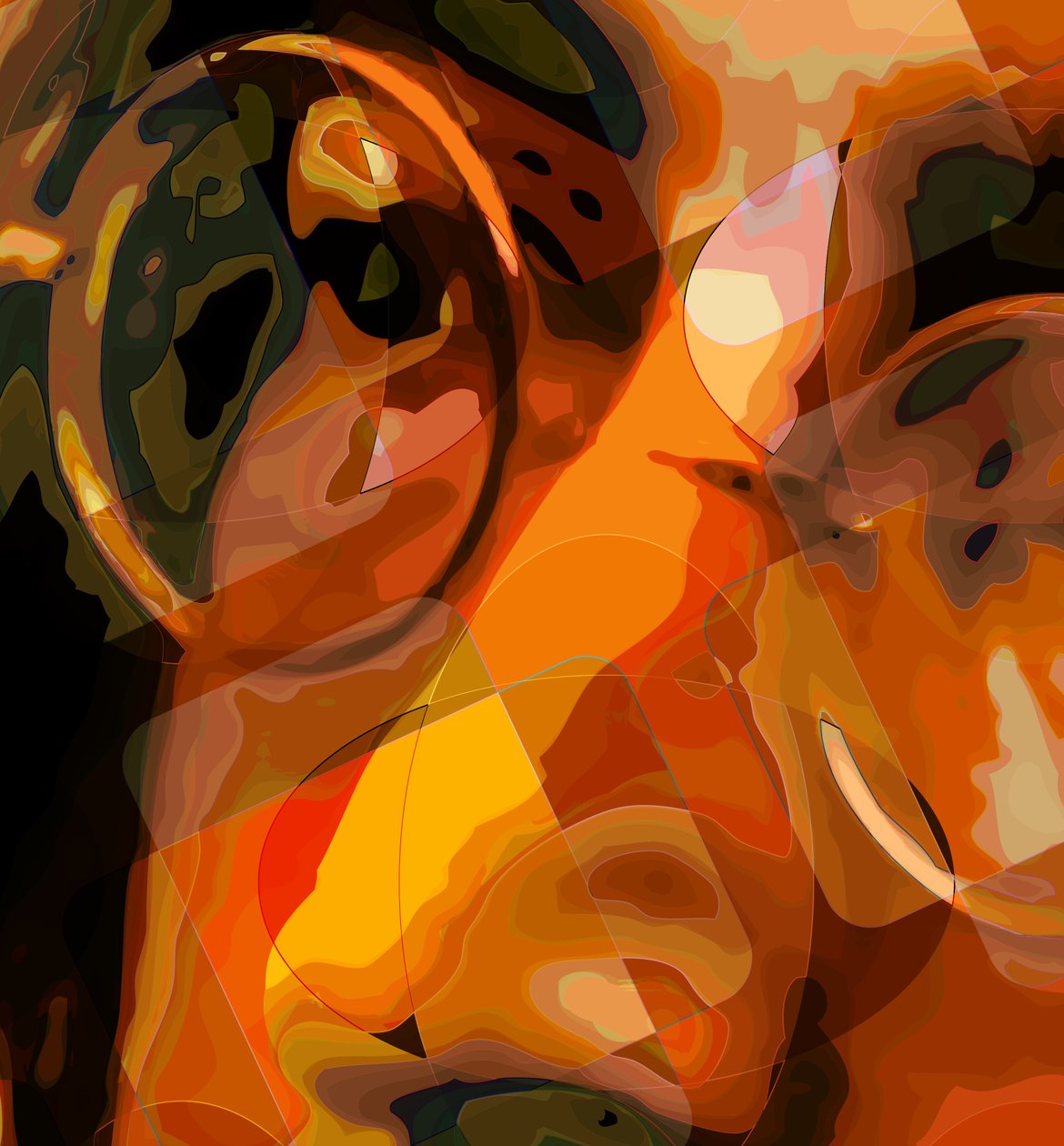 John Lennon eye, 2012 (digital) de Scott J. Davis