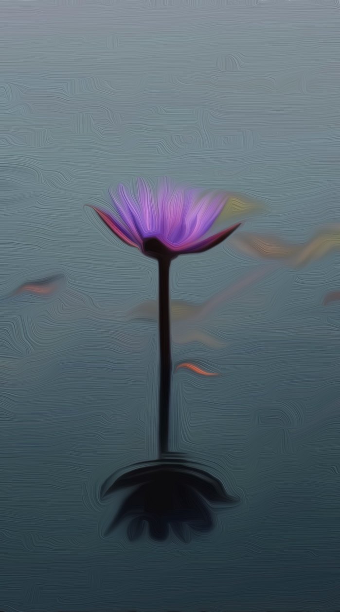 Lírio púrpura de Scott J. Davis