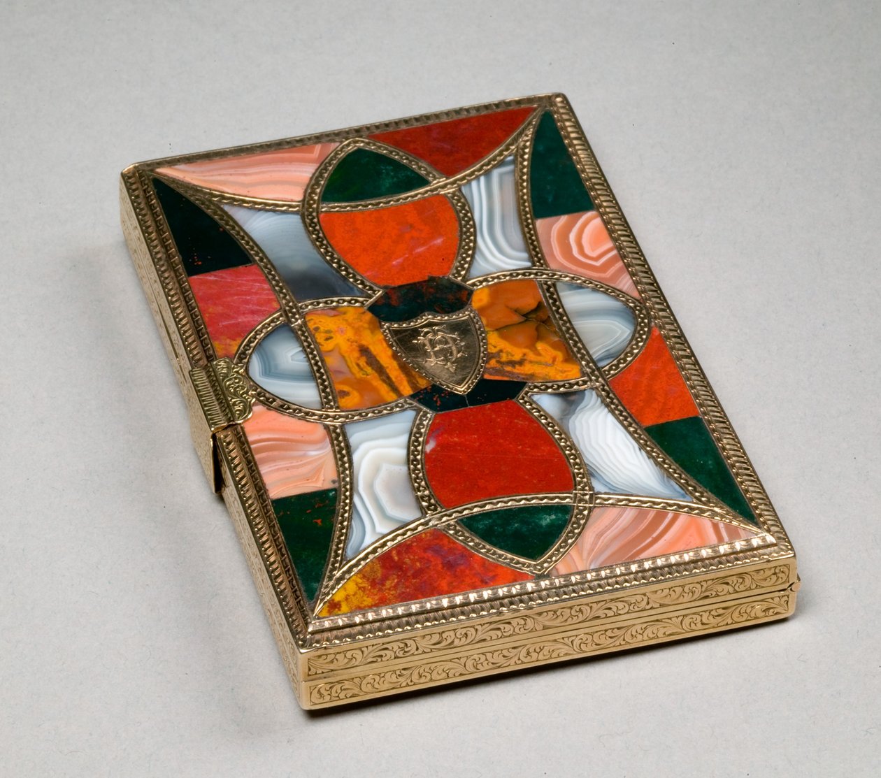 Estojo para cartão, c.1850 de Scottish School