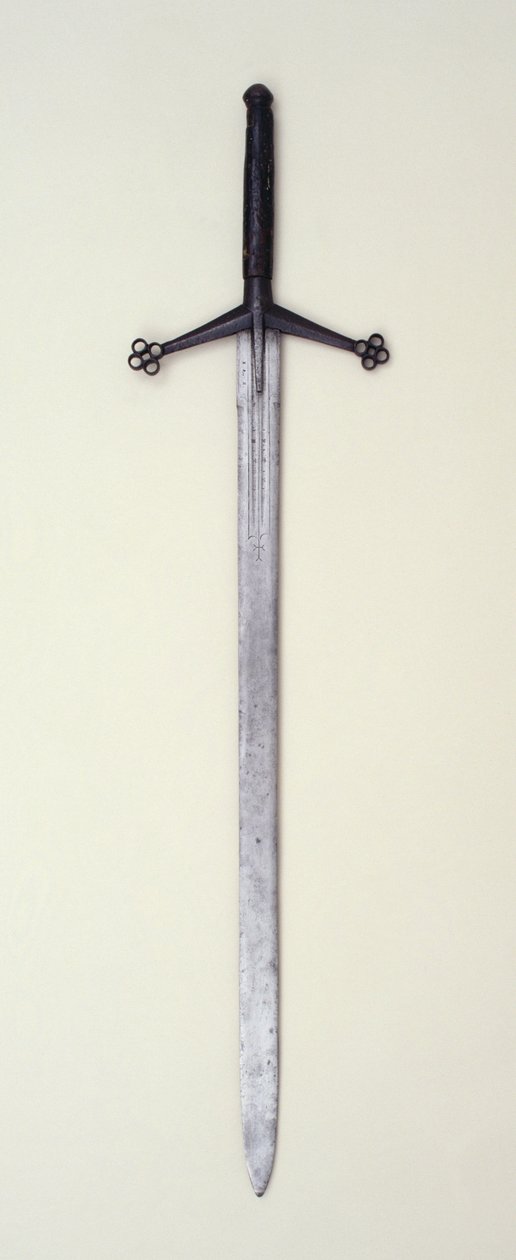 Claymore, c.1500-30 (aço) de Scottish School