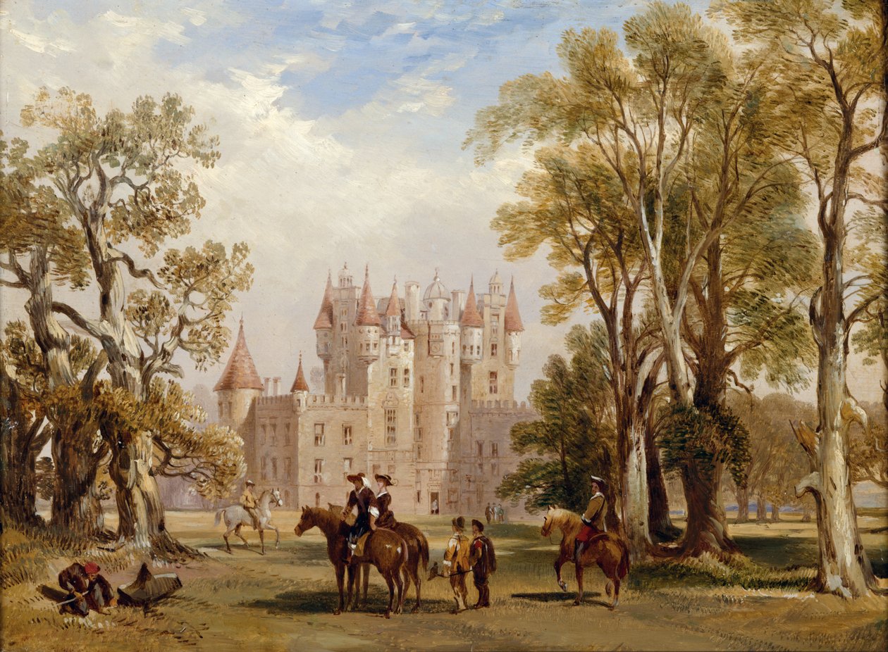 Castelo de Glamis, Angus de Scottish School