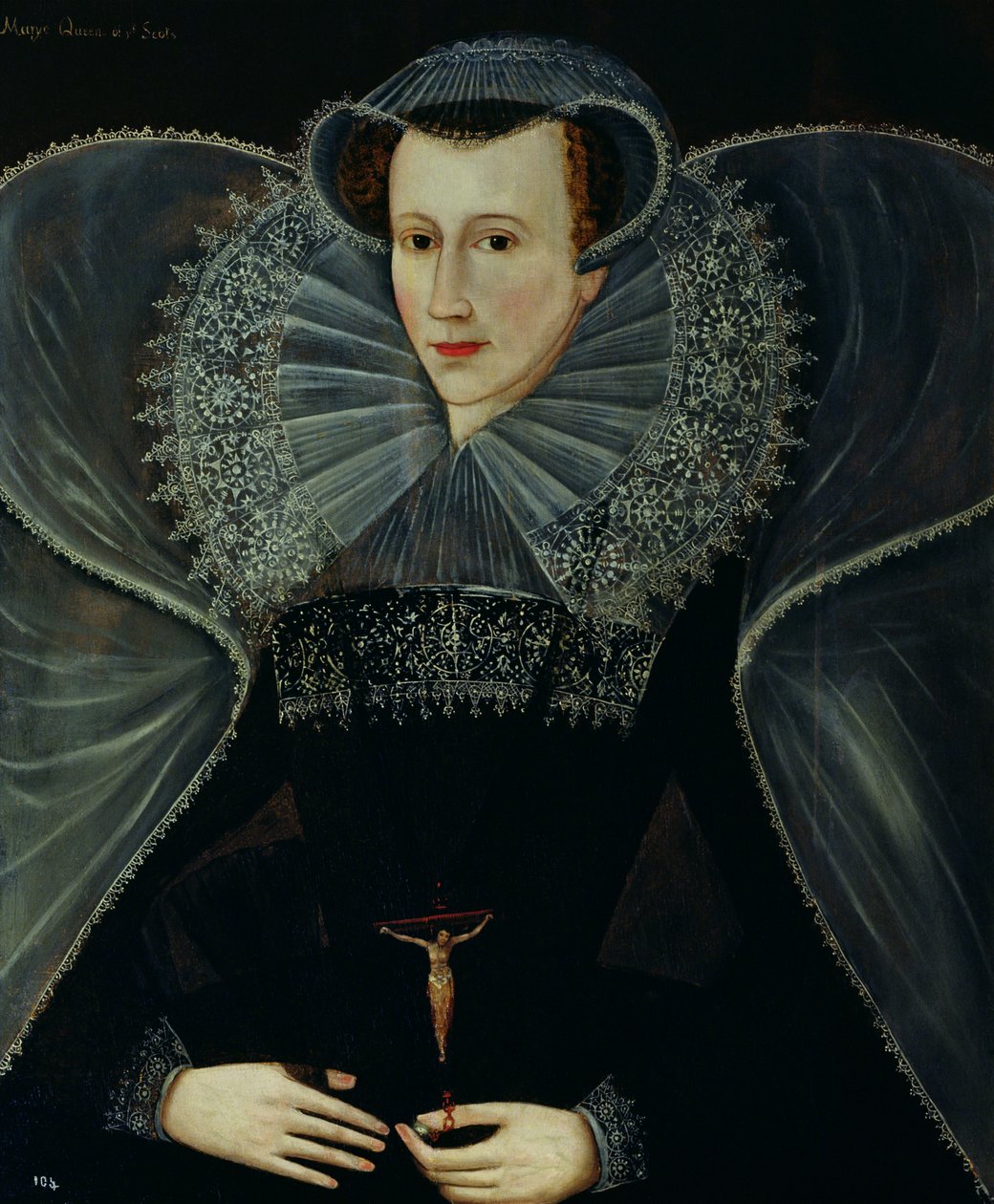 Retrato de Mary Queen of Scots (1542-87) de Scottish School