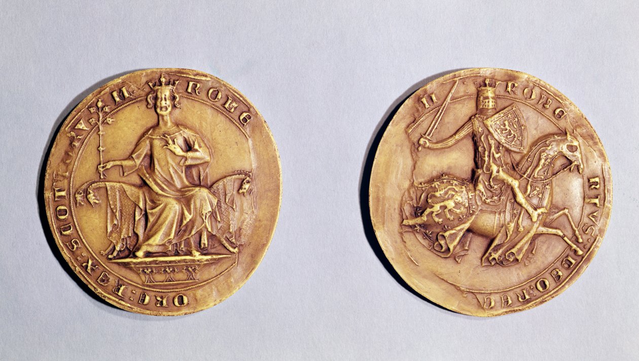 Selo de Robert VIII Bruce, 1326 de Scottish School