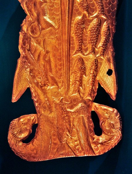 Rabo de peixe (electrum) (detalhe de 389369) de Scythian