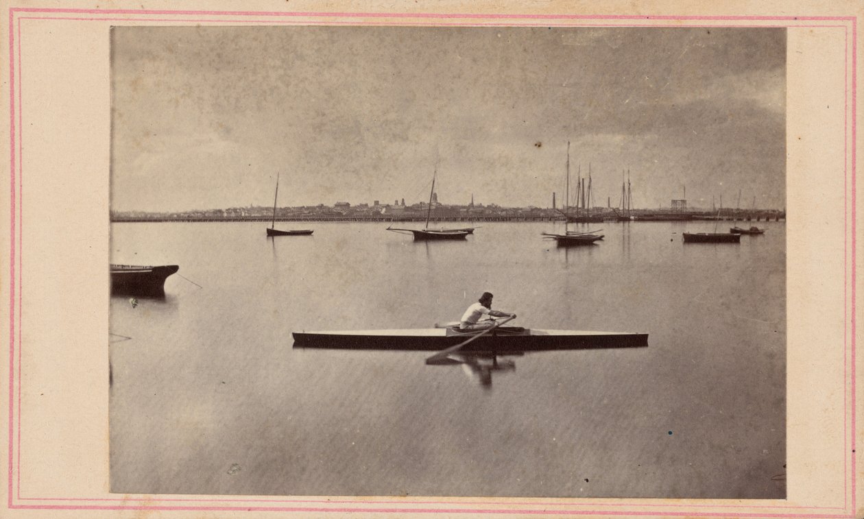 Remador, década de 1860 (foto) de Seaver Jr. Chandler