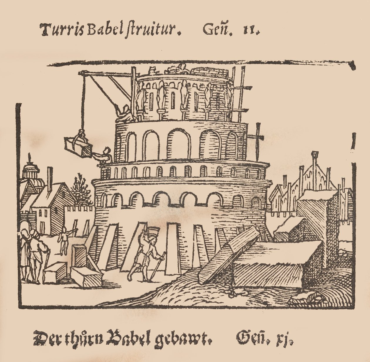 paisagem de Sebald Beham