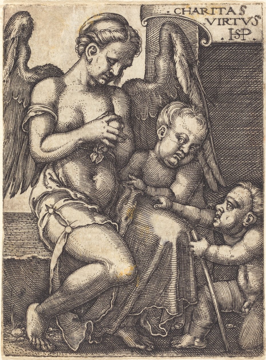 Caridade de Sebald Beham