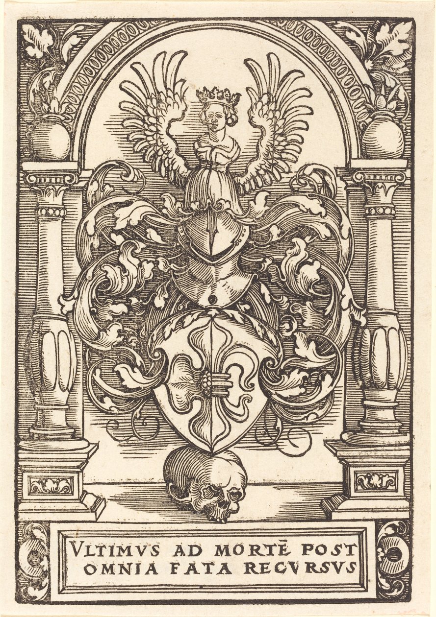 Brasão de armas de Lázaro Spengler de Sebald Beham