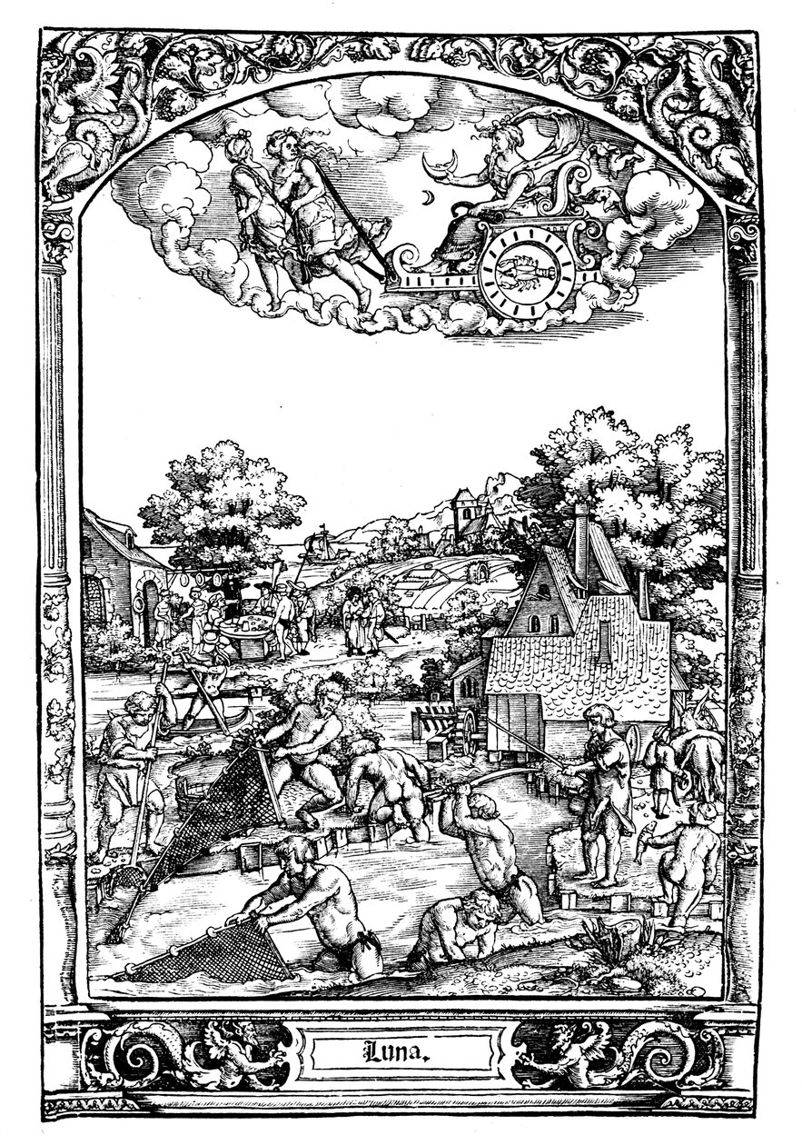 paisagem de Sebald Beham