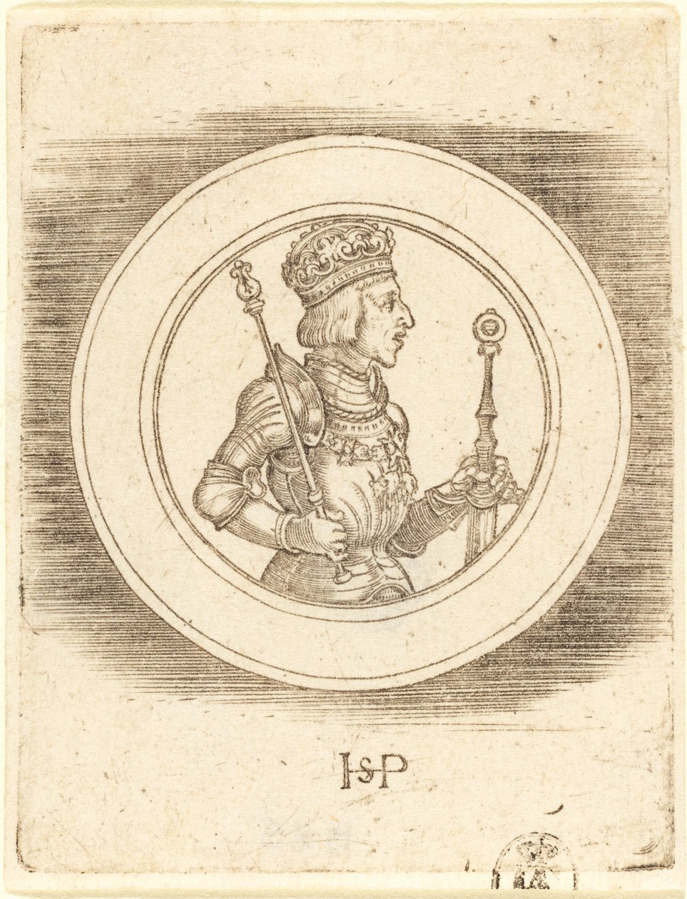 Medal of King Ferdinand of Hungary and Bohemia de Sebald Beham