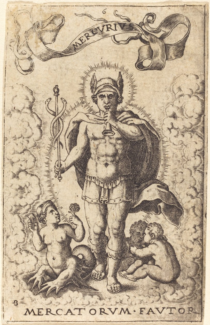 Mercúrio de Sebald Beham