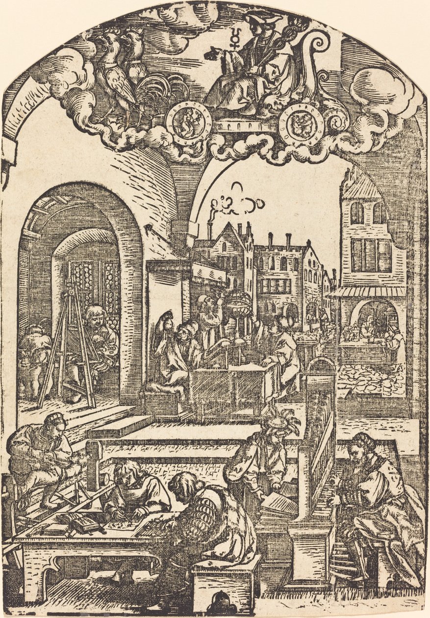 Mercúrio de Sebald Beham