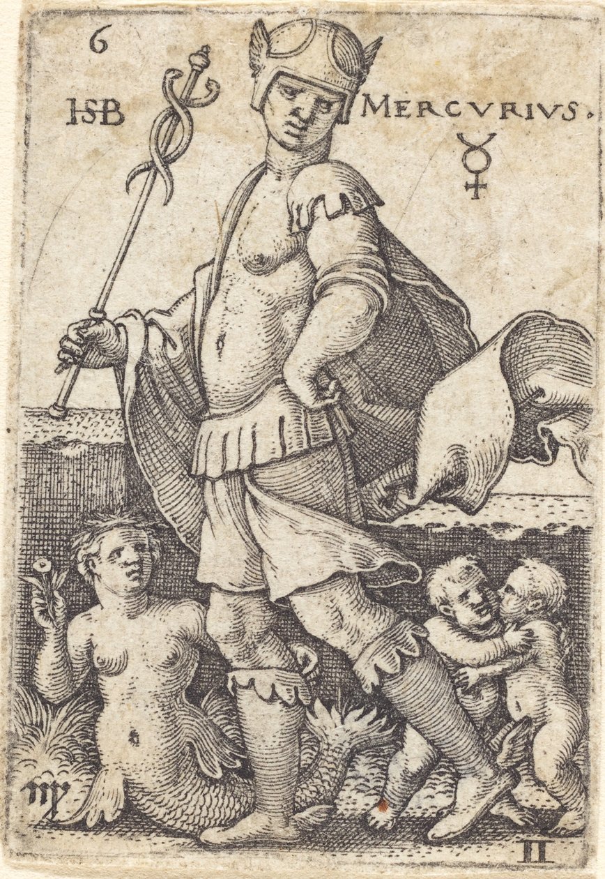 Mercúrio de Sebald Beham