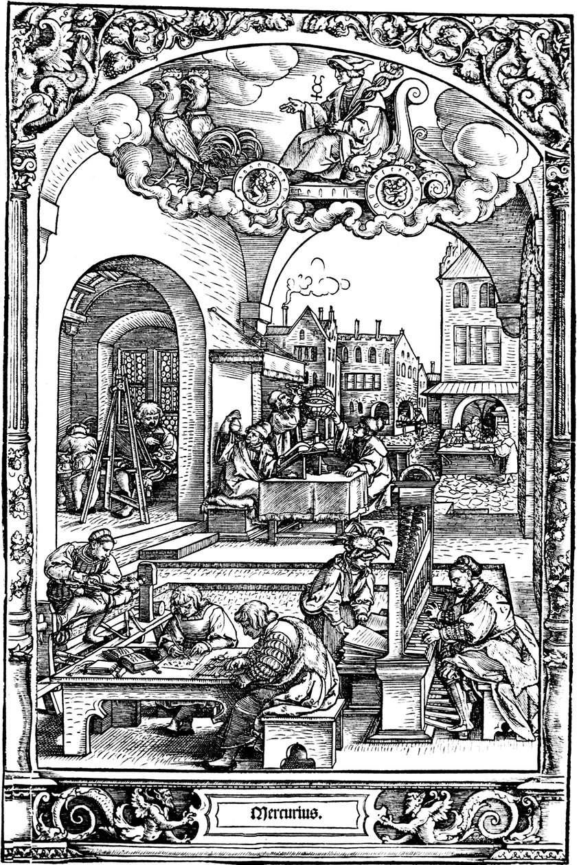 paisagem de Sebald Beham