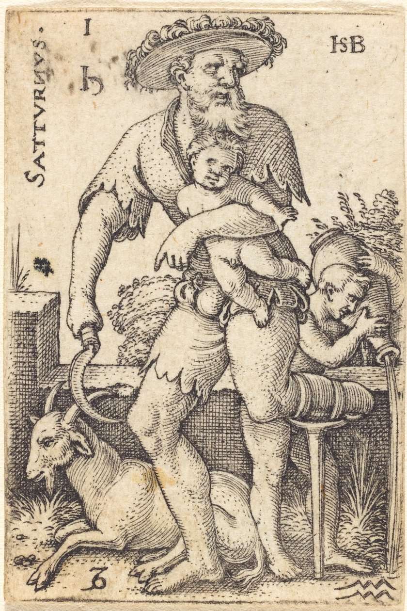 Saturno de Sebald Beham