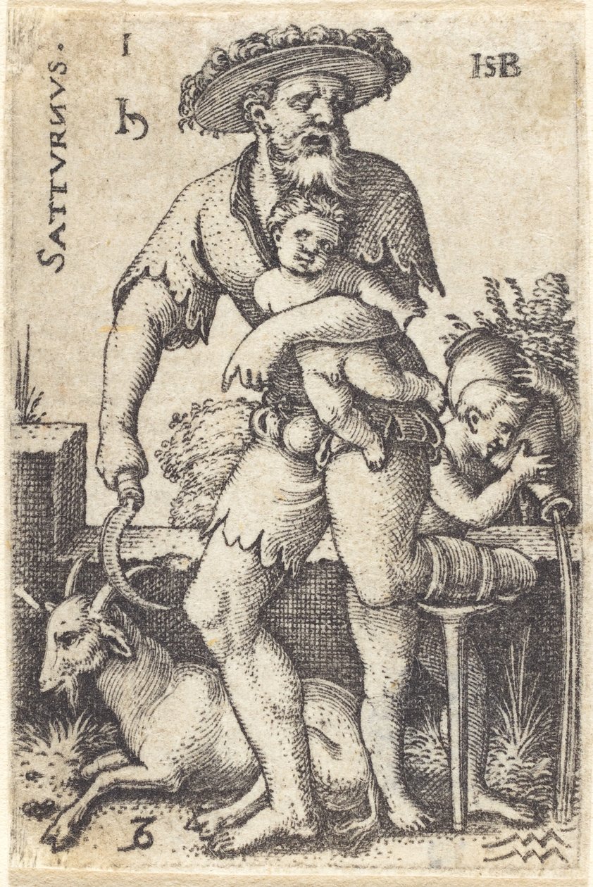 Saturno de Sebald Beham