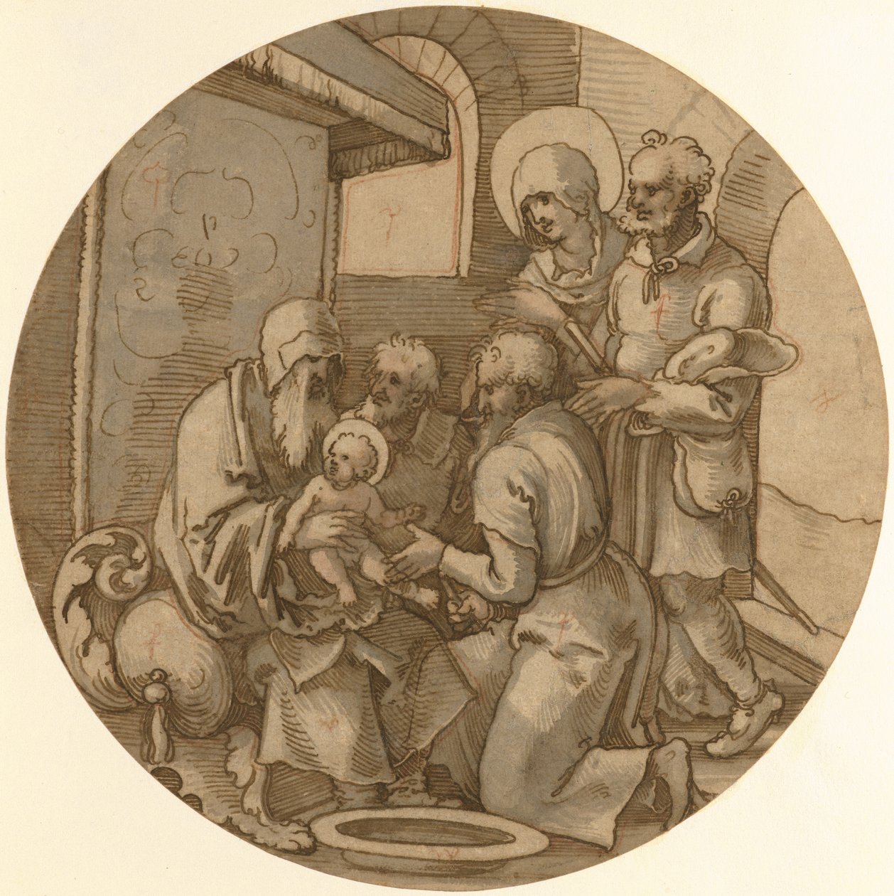 A circuncisão de Sebald Beham