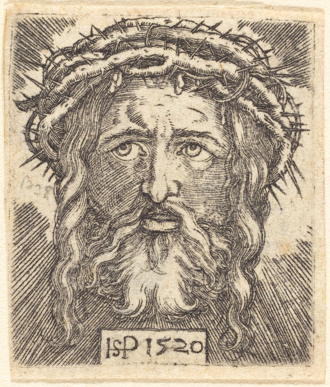 A Cabeça de Cristo de Sebald Beham