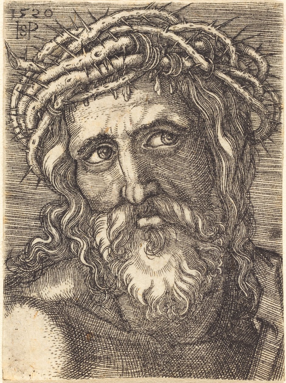 A Cabeça de Cristo de Sebald Beham