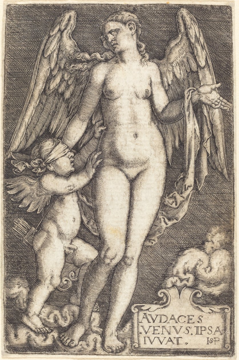 Vênus e Cupido de Sebald Beham