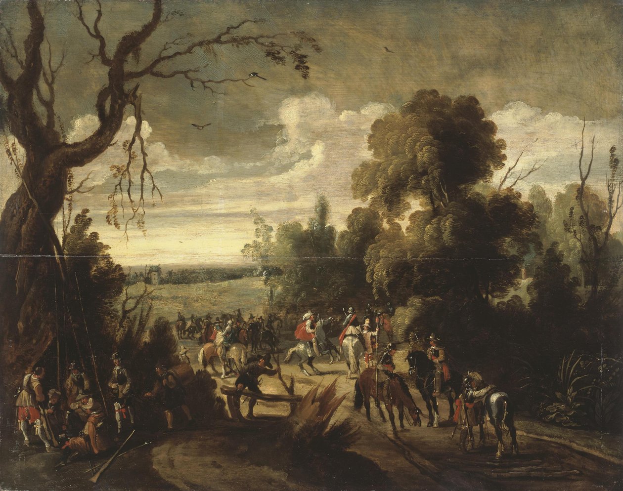 Resto dos Cavaleiros de Sebastiaen Vrancx