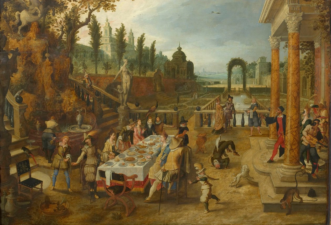 Parte País, c. 1615-1620. de Sebastiaen Vrancx