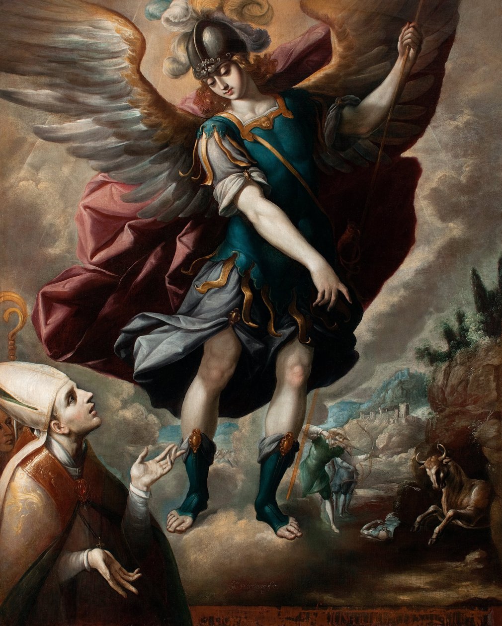 São Miguel e o Touro de Sebastian Lopez de Arteaga
