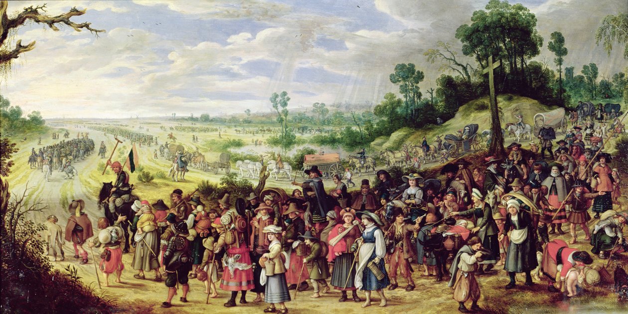 Cena de guerra de Sebastian Vrancx