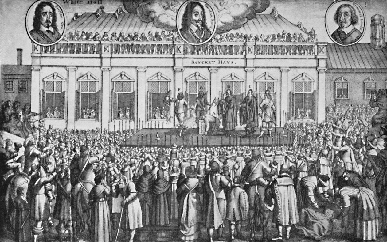 Execução de Charles I., c1649, 1903 de Sebastian Furck