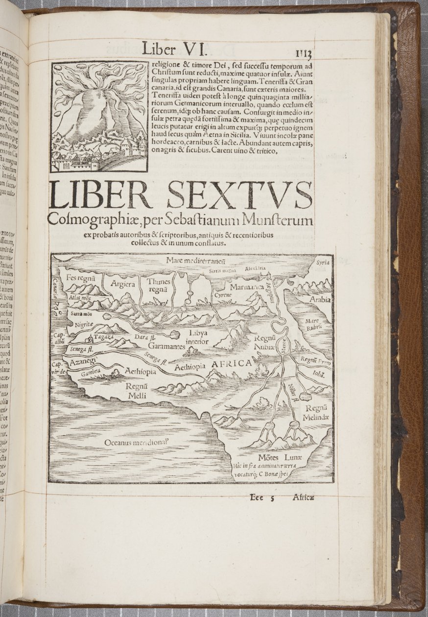 Cosmographia, Col 1113, 1544 de Sebastian Munster