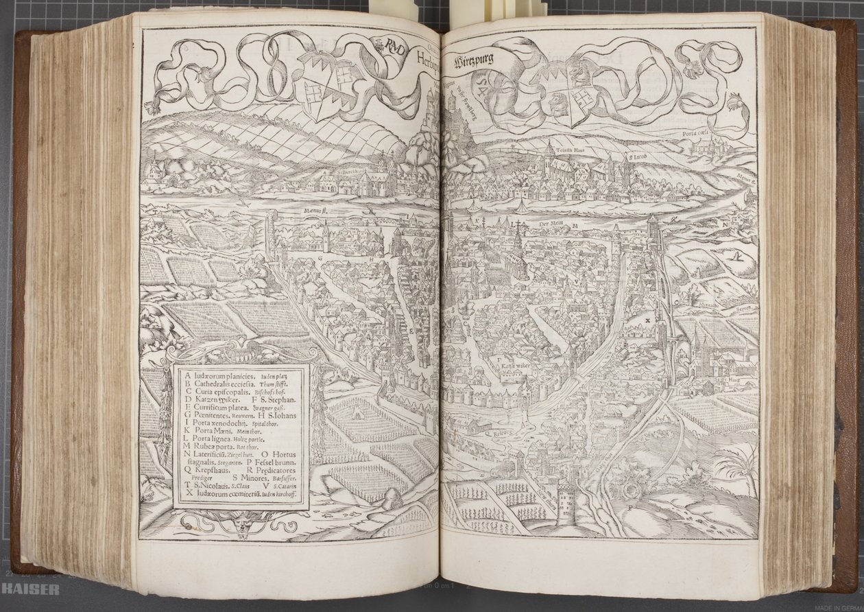 Cosmographia, Fol 662-663, 1544 de Sebastian Munster