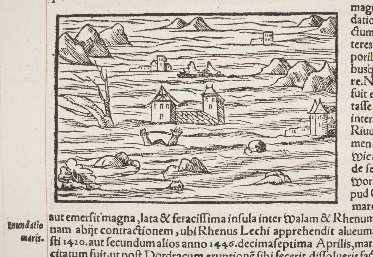 Cosmographia, detalhe da Fol 516 de Sebastian Munster