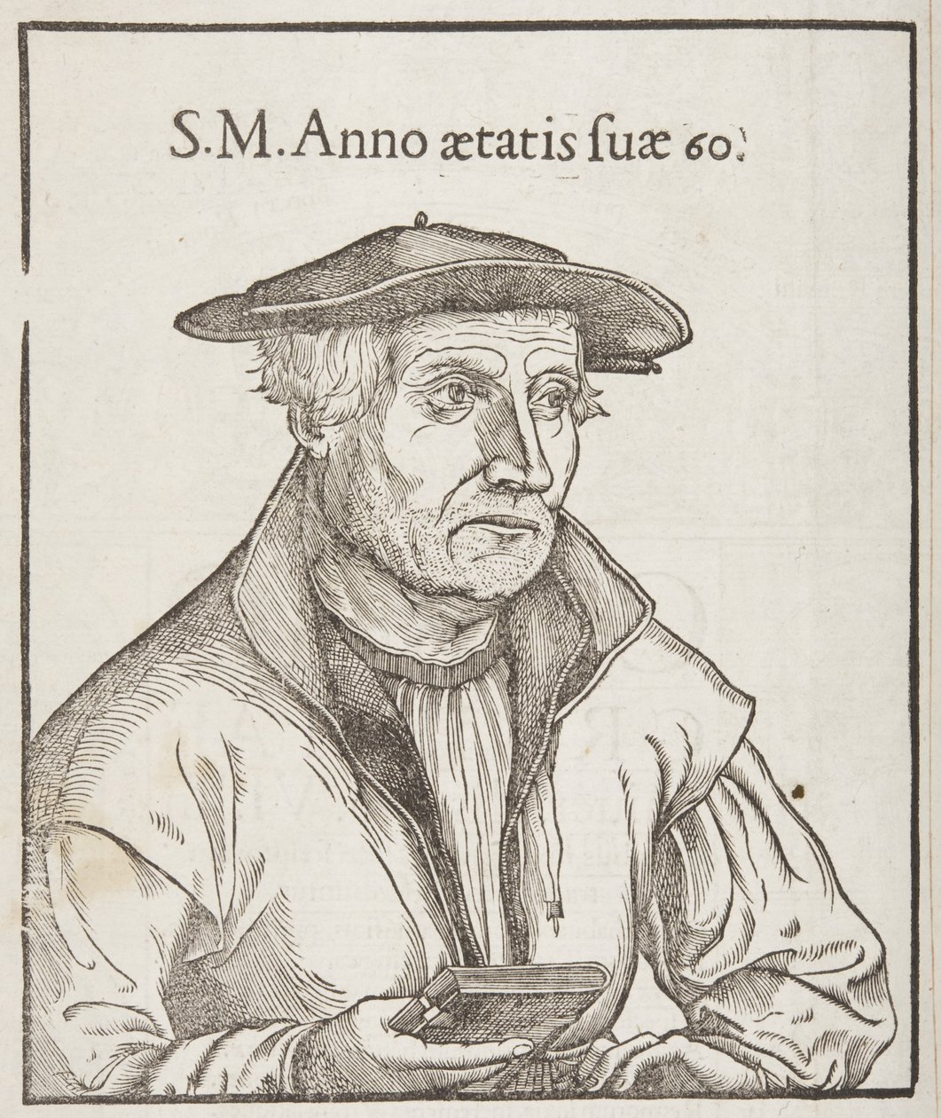 Cosmographia, verso da página de título, 1544 de Sebastian Munster