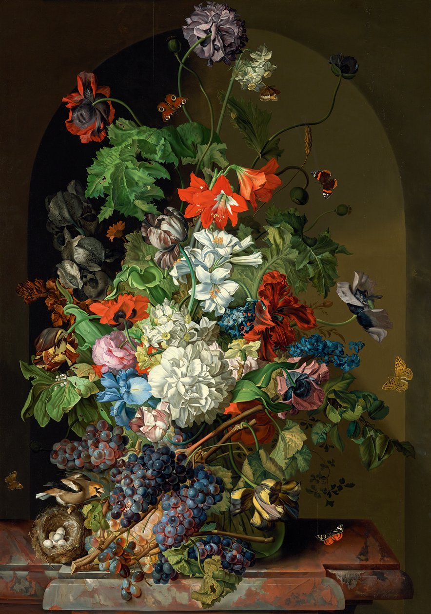 Flor ainda vida de Sebastian Wegmayr