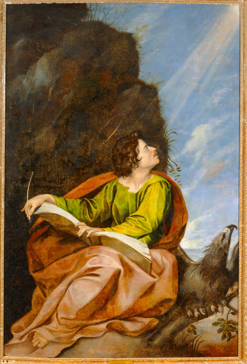 São João Divino (pintura) de Sebastian de Herrera Barnuevo