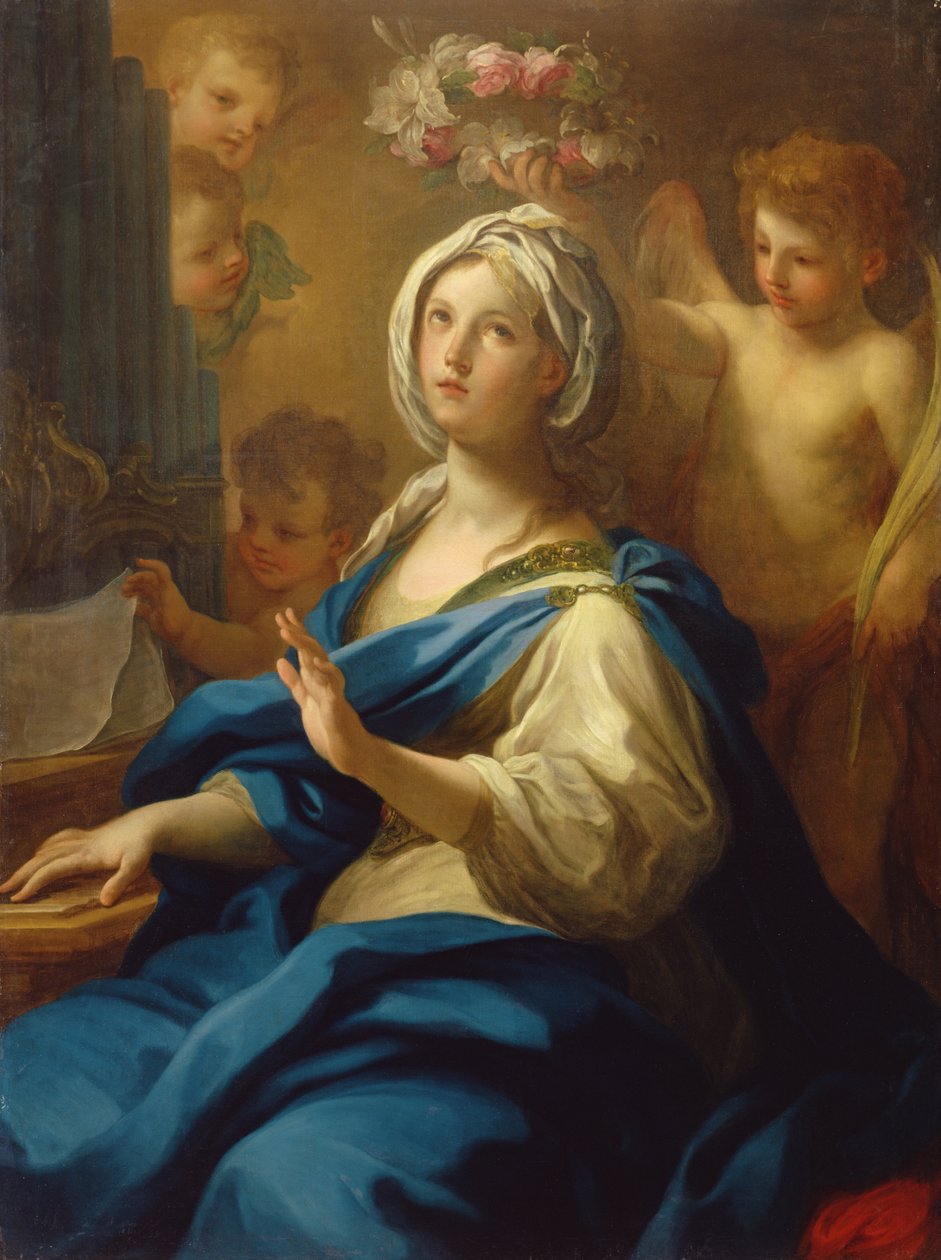 St. Cecilia de Sebastiano Conca