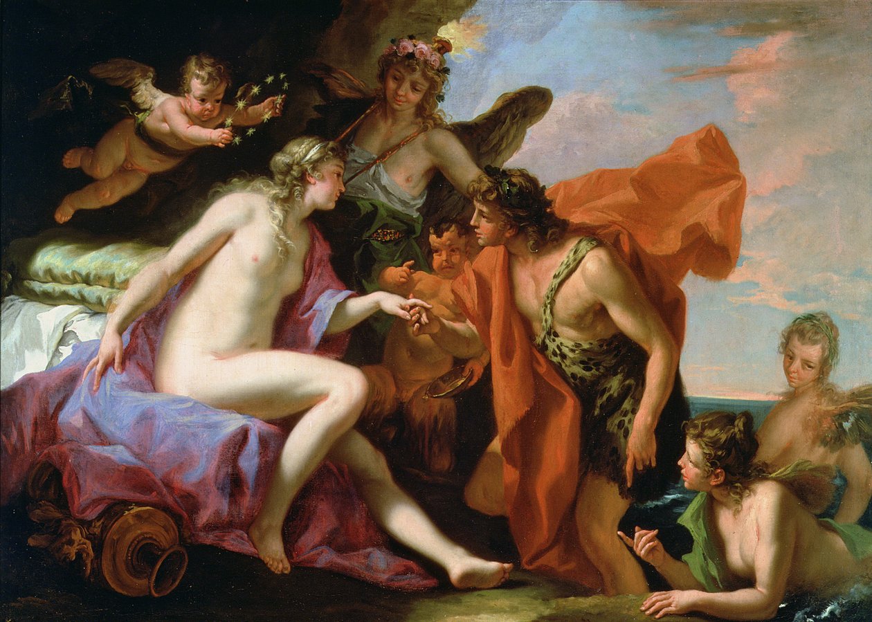 Baco e Ariadne de Sebastiano Ricci