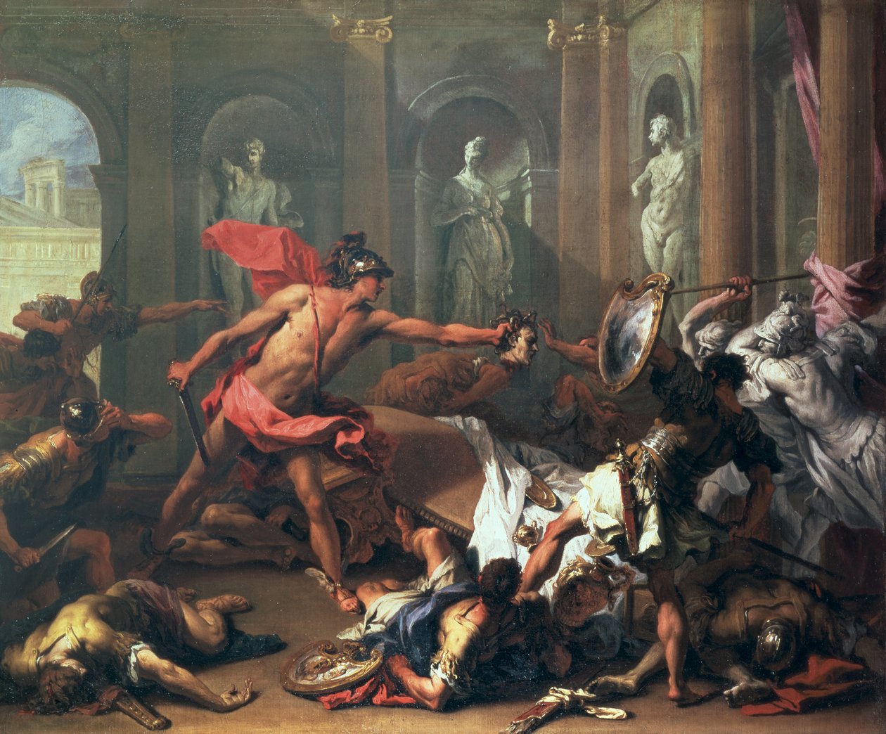 Perseu e Medusa de Sebastiano Ricci
