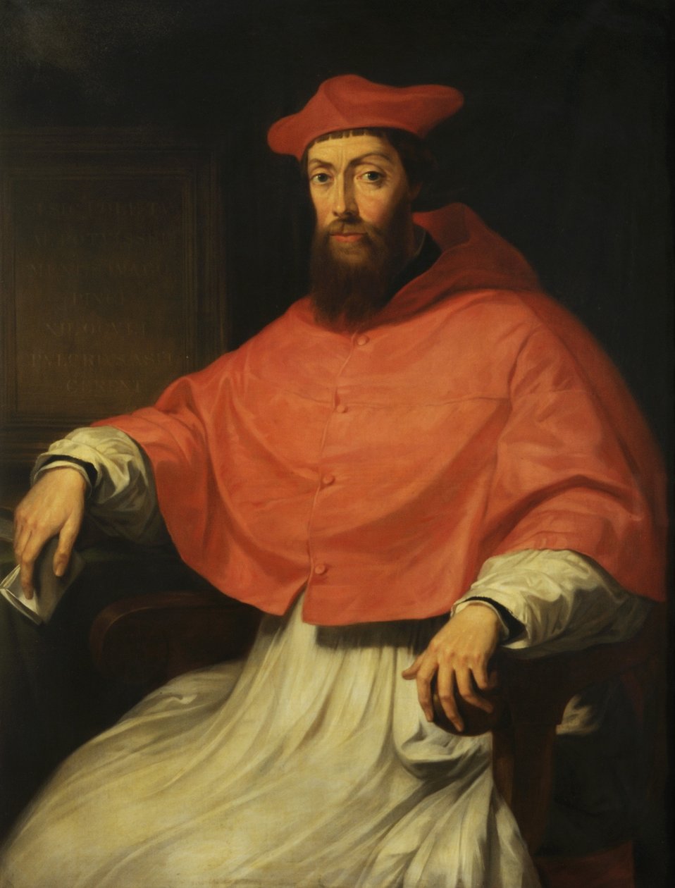 Cardeal Reginald Pole de Sebastiano del Piombo